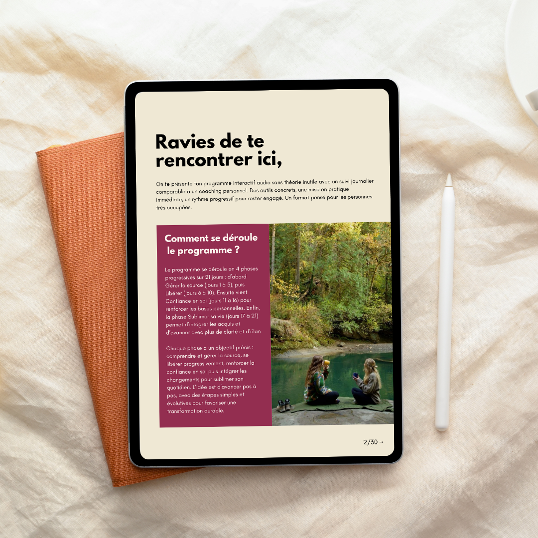 Programme Se libérer du stress en 21 jours