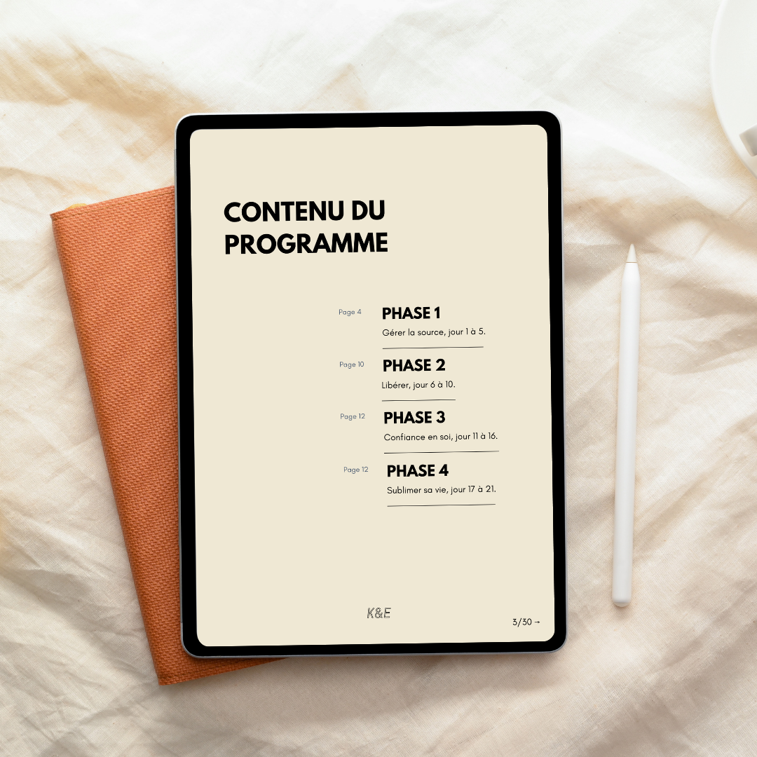Programme Se libérer du stress en 21 jours